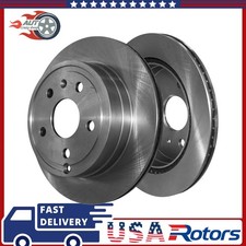 Rear Brake Rotors Pairs For Chevrolet Equinox 2010-2017 GMC Terrain 2010-2017