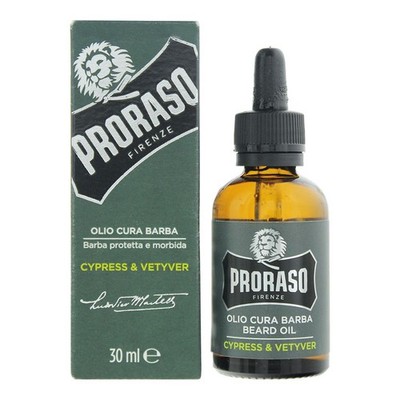 Proraso Cypress & Vetyver Beard Oil 30ml For Men