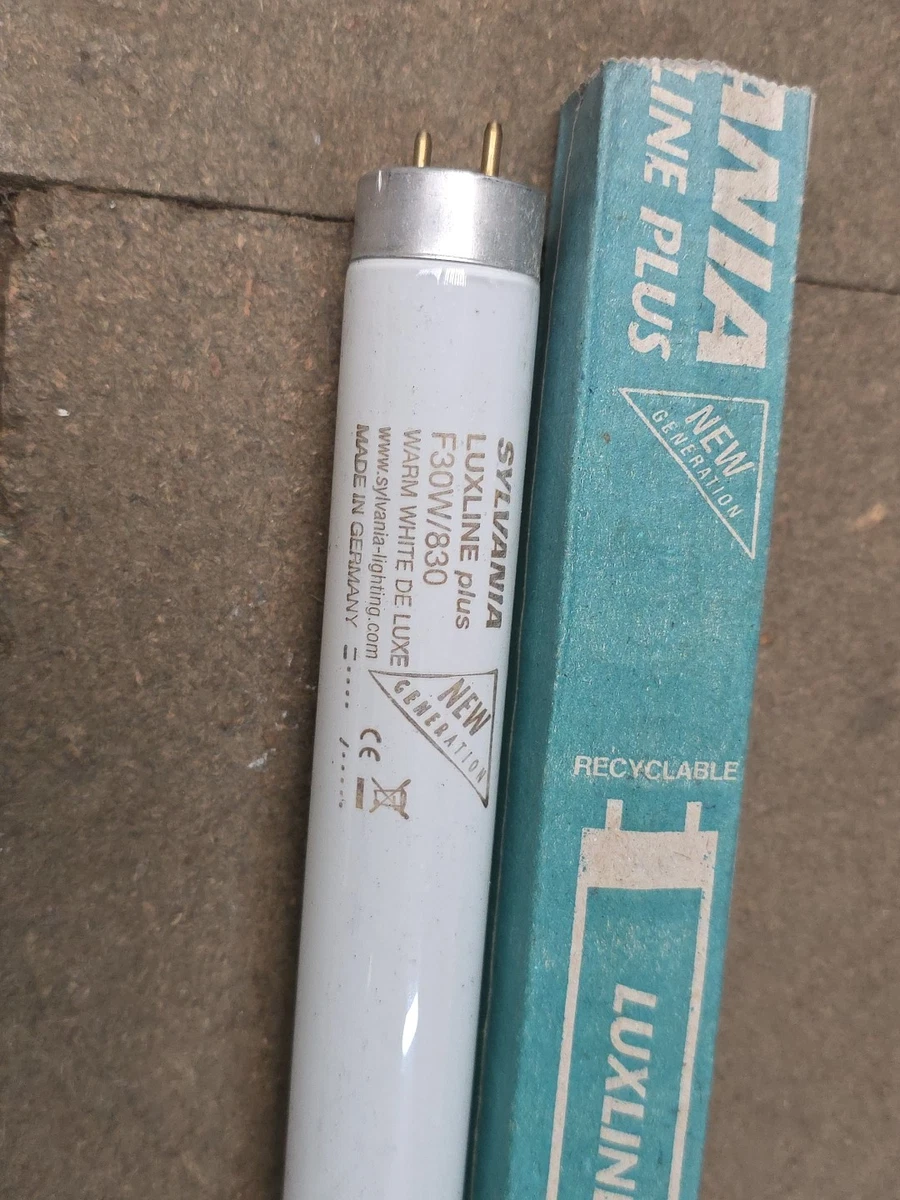 Lot De 25 Tubes Néon Sylvania F58W/830 Warm White – G13, 58W, Blanc Clair