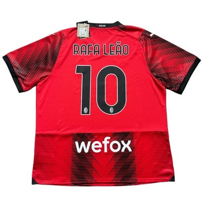 2023/24 AC Milan Home Jersey #10 Rafael Leao 2XL Puma ROSSONERI