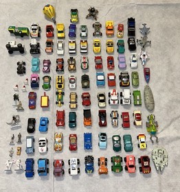 Vintage 1980s 1990s Galoob MICRO MACHINES Lot of 80+ Vehicles Cars Trucks Planes