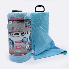 Platinum Series XL Multi-Purpose Microfiber Cleaning, Detailing Towels, 50 Count
