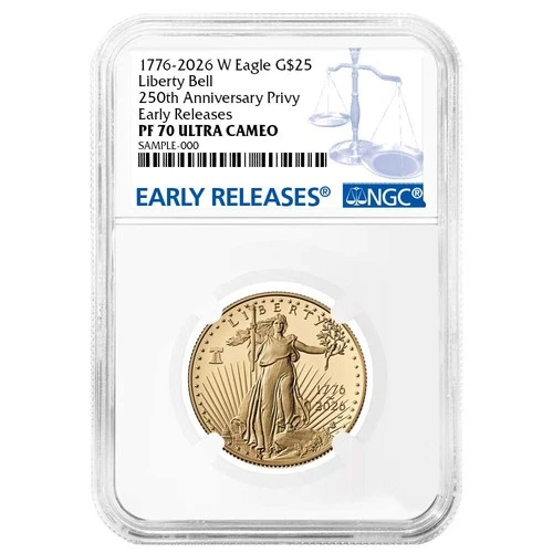 2026-W American Gold Eagle 1/2 oz Proof — photo from the most recent tracked eBay sale