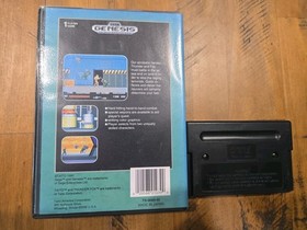 Thunder Fox (Sega Genesis, 1990) - Tested!  Box And Game Cartridge