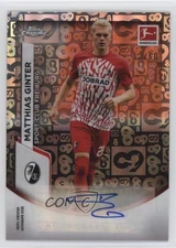 2023-24 Topps Chrome Bundesliga Foil 60 Year /60 Matthias Ginter #BCA-MGI Auto