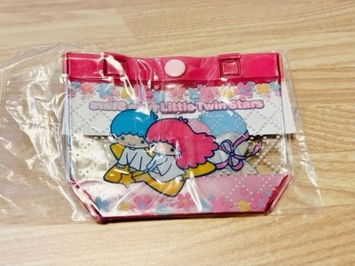 Sanrio KikiLala Little Twin Stars Mini Pouch Pooltasche Style Pink Gacha