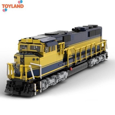 MOC-145967 SD70MAC Alaska Railroad RC Train with Power Functions System 2063 Pcs