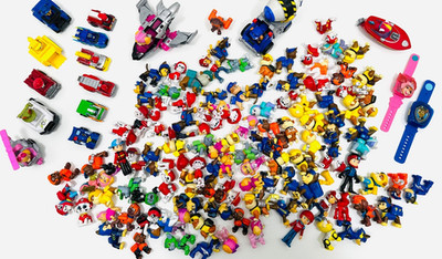 Nickelodeon Paw Patrol Figures & Vehicles UNSORTED - Huge Lot of 160 Pieces!