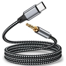 Image of Aux Cable Type C to 3.5mm USB C Male For Car Stereo Audio Adapter Jack Samsung