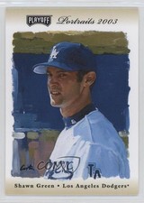 2003 Playoff Portraits Beige /250 Shawn Green #26 7v7