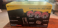 Corsair iCUE LINK XH505i RX 360 RGB CPU Hard Tube Water Cooling Kit-Open Box