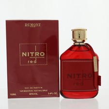Nitro Red for Men 3.4 Oz Eau De Parfum Spray Box