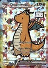 Pokemon Holographic Derpy Fan Art Series Dragonite EX