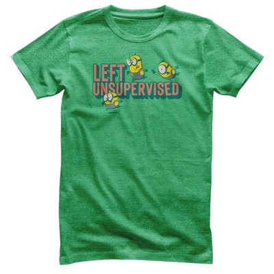 Officially Licensed Minions - Left Unsupervised Mens T-Shirt