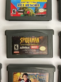 Lot of 15 Nintendo Gameboy Advance Games All Tested Working free shipping 
