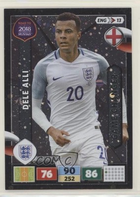 2017 Panini Adrenalyn XL Road to 2018 Fifa World Cup England Dele Alli 01om