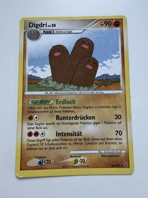 Digdri 24/127 Pokemon Karte Platinum Deutsch - Bild 1 von 4