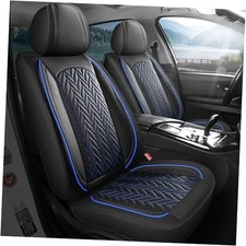 Car Seat Covers,Universal Seat Covers Full Set 5PCS Full Set Black And Blue