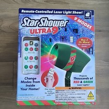 Star Shower Ultra 9 Outdoor Holiday Laser Lig...