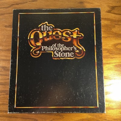 The Quest Of The Philosopher's Stone Board Game Used Complete Questone
