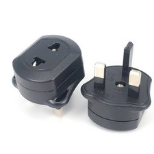 2 Pin to 3 Pin UK Battery Charger Adaptor Plug for Shaver & Oral-B Toothbrush UK
