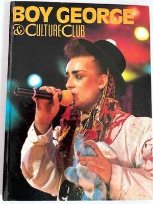 Boy George & Culture Club Book 1984 Vintage Hardcover Richard Rosenfeld