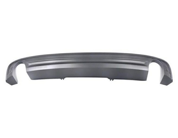 Spoiler StoßStange Hinten FÜR Audi A4 S-LINE 2015-2018 M/Doppelauspuff Grau-image