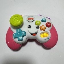 Fisher Price Laugh And Learn Pink Game Controller 6-36 Months WORKS 