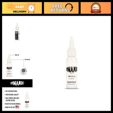 Dynamic Color White Tattoo Ink 1 oz - Premium Quality, USA Made, Vibrant Long-