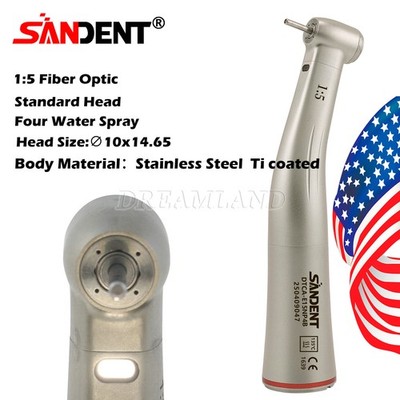 Woodpeck Style 1:5 High Speed Handpiece for MT2 MT3 Dental Electric Motor