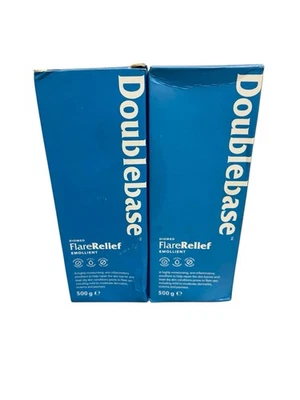 DOUBLEBASE 2x Double Base Diomed Flare Relief Emollient-500g Pump Eczema and Psoriasis