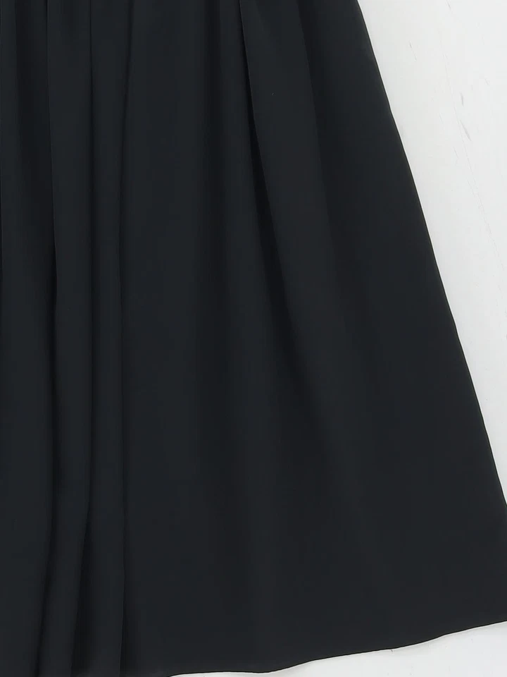 Windsmoor Women's Midi Skirt UK 10 Black 100% Polyester Midi Pleated - Image 4 of 4