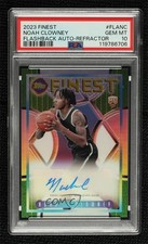2023-24 Topps Finest Flashback Refractor Noah Clowney PSA 10 GEM MT Auto 8d2