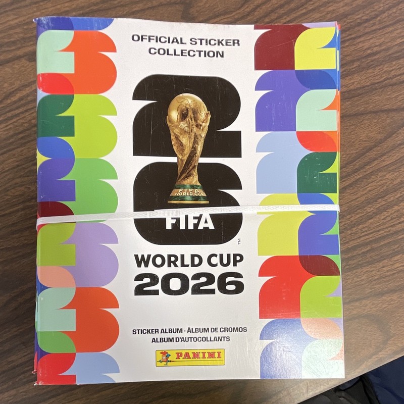 Panini FIFA World Cup 2026 Official Sticker Collection Album 20 Books