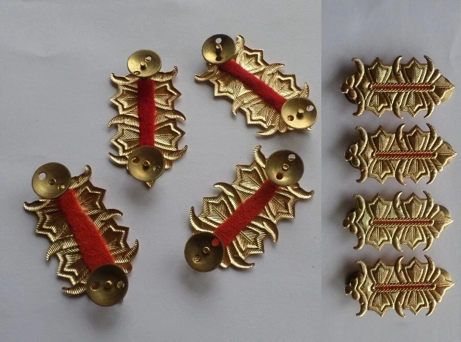 4 DDR Arabesken (für General - Uniform - Jacke ) Armee NVA STASI East germany - Bild 3 von 4