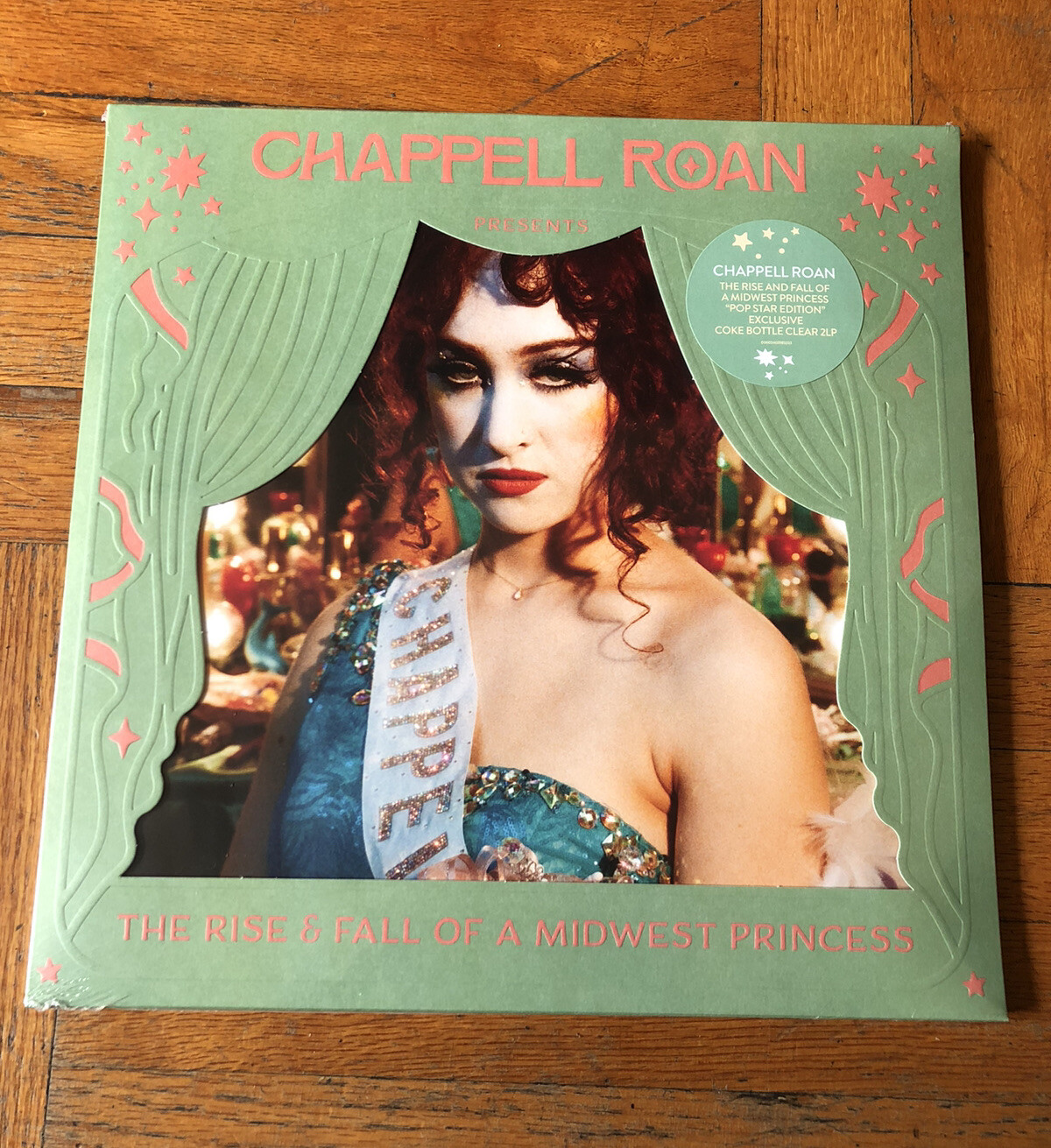 Chappell Roan The Rise & Fall of a Midwest Princess Coke Bottle Clear Vinyl