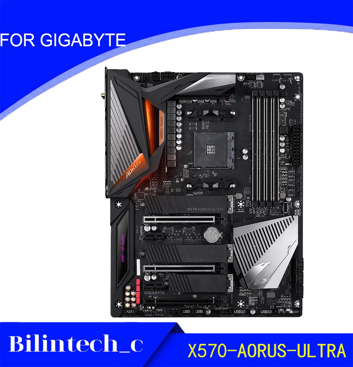 FOR GIGABYTE X570-AORUS-ULTRA AMD AM4 128GB Motherbroad Test ok | eBay