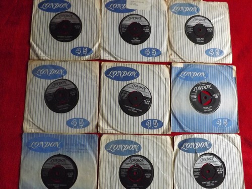 LONDON LABEL 45s X 9 - Bild 1 von 5