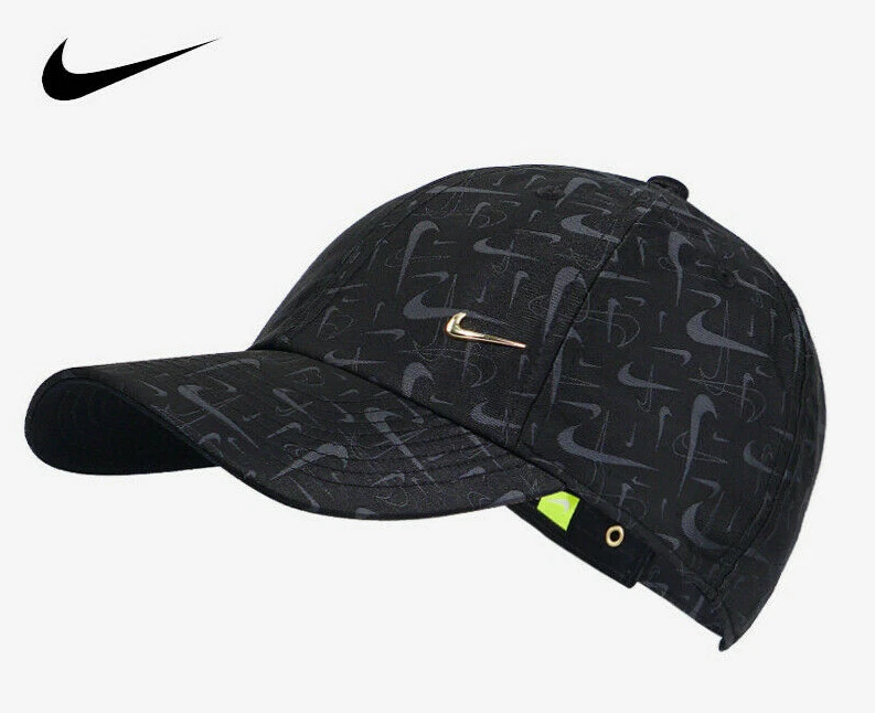 Nike NSW OVERBRANDED H86 Hat Swoosh All-Over Print Sport Casual 