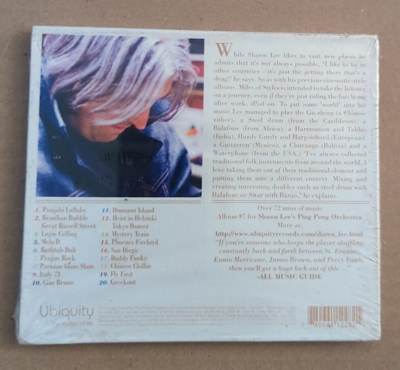 SHAWN LEE'S PING PONG ORCHESTRA - Miles Of Styles - CD - New