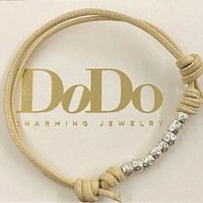 Dodo Pomellato Bracciale Unisex Sabbia Granelli Argento 100% Originali