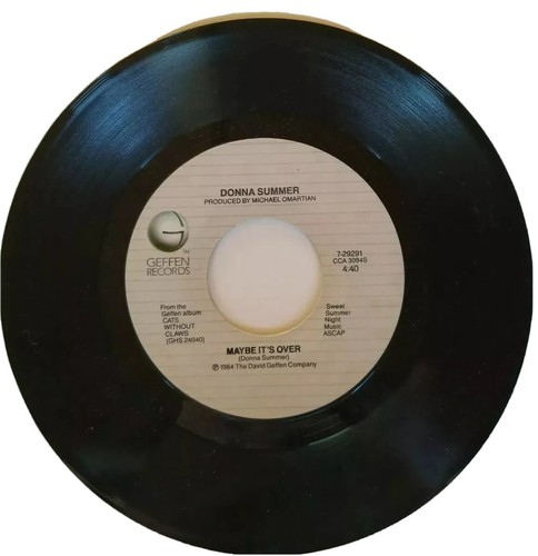 Donna Summer There Goes My Baby 7" Vinyl Schallplatte Geffen 7-29291 Bildhülle - Bild 4 von 4