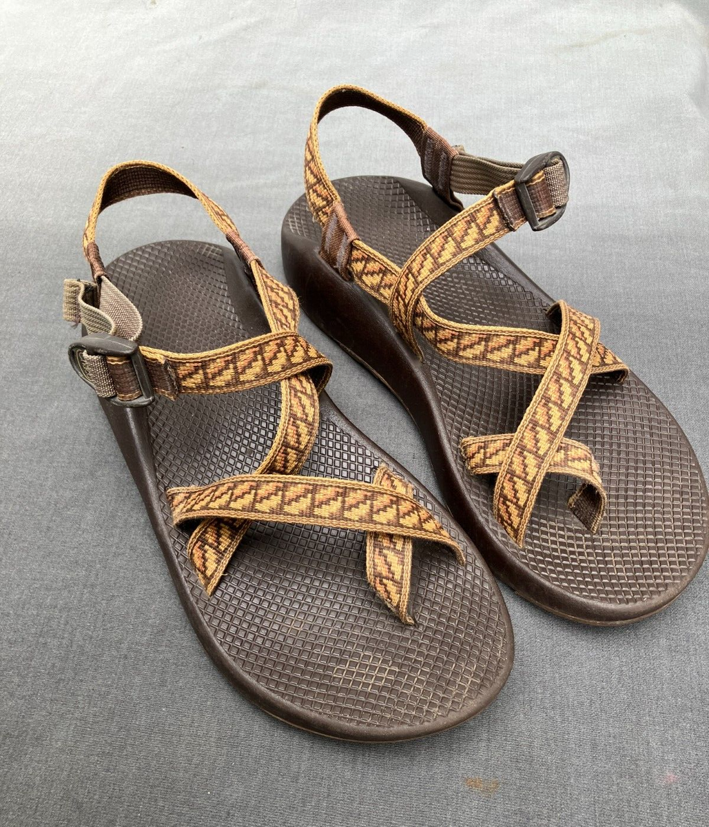 Chaco Z/Cloud 2 Mens Sandals Size 13 Ochre Gold Black Toe Loop Hiking JCH108383 CHACO Z/CLOUD 2 MEN main image 4