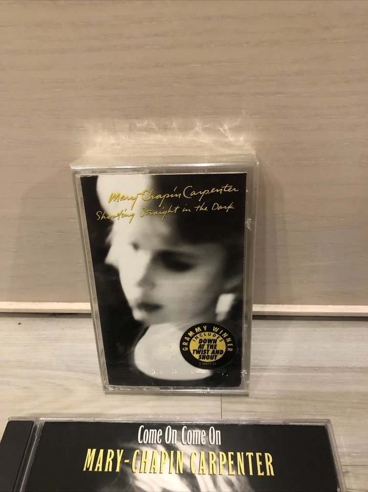 Shooting Straight in the Dark Mary Chapin Carpenter Cassette & Come Come On CD - Image 2 of 4