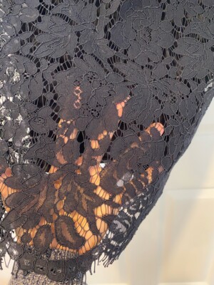 BANANA REPUBLIC FACTORY EYELASH BLACK LACE SHORT SLEEVE DRESS SZ 0 NWT | eBay BANANA REPUBLIC FACTORY EYELASH BLACK LACE SHORT SLEEVE DRESS SZ 0 NWT | eBay
