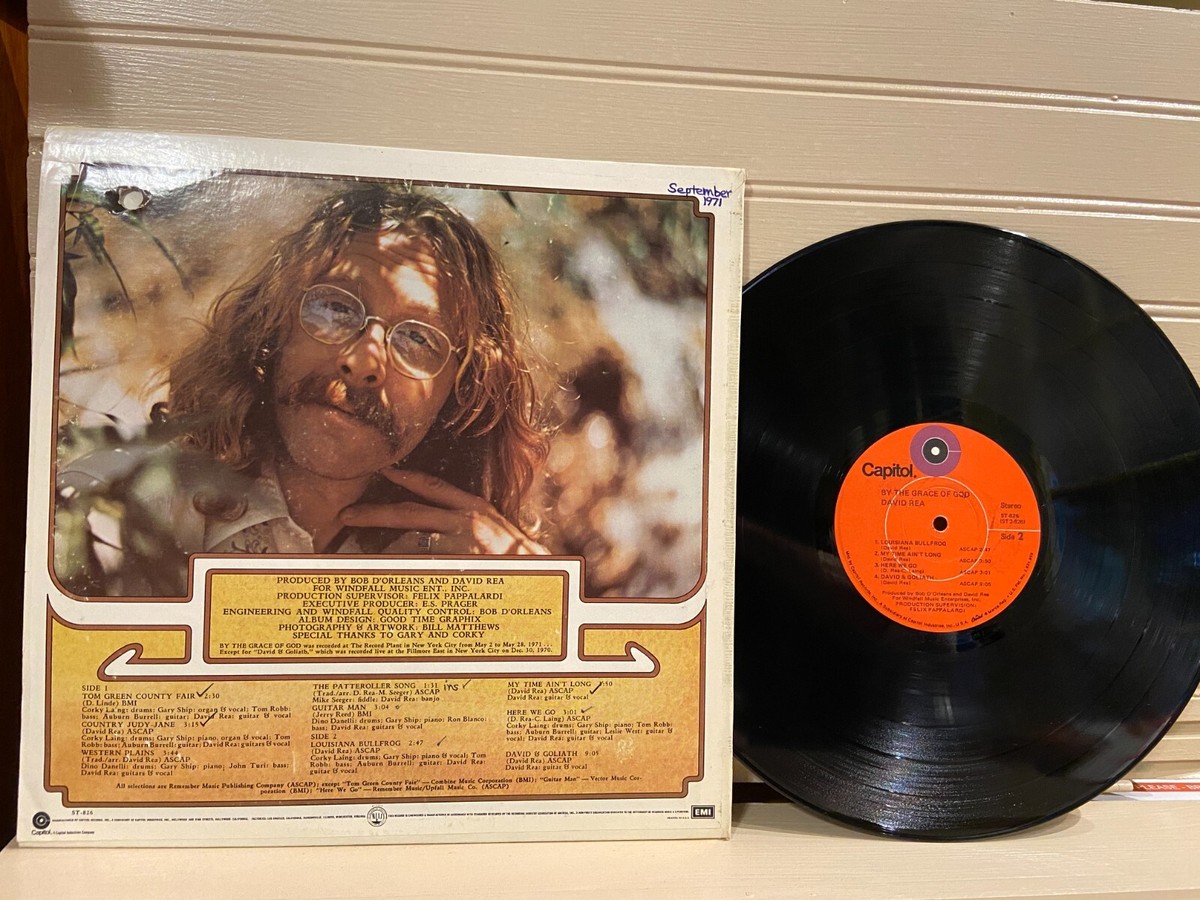 DAVID REA - By the Grace of God - 1971 Vinyl Lp N/M | eBay