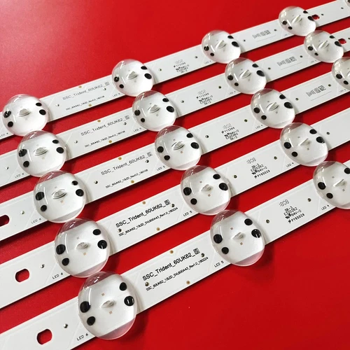 5 Stück LED Streifen für LG AGM76729101 EAY64252301 60UK6090PUA 60UK6200PLA 60UK62 - Bild 3 von 9