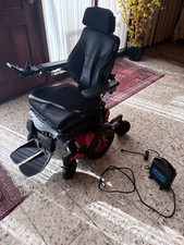 Permobil M3 Corpus PowerWheelchair w/ Tilt, Recline, Elevate, Leg Lift 2023, Red
