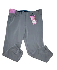 Rip-It Women's 4-Way Pro Stretch Adira Softball Classic Pants Gray Size XL NWT