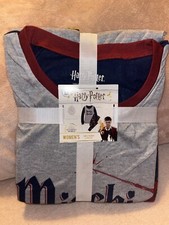 Harry Potter "Mischief Managed" Pajama PJ Set Top Bottoms / Womens Size MEDIUM